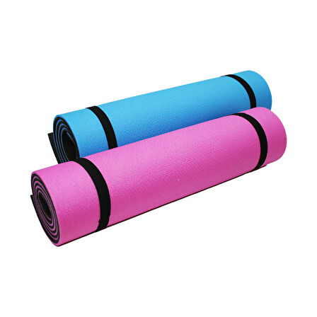 8MM PLATES YOGA MAT MİNDERİ 55X170CM (5224) AZ-5224Gok190218