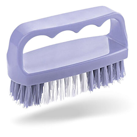 Tutamaçlı Plastik Pratik Tırnak ve Kıyafet Yaka Temizlik Fırçası- TP-113 (5224)