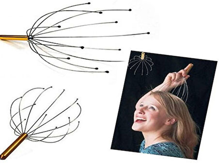 Kafa Masaj Aleti Ahtapot Masaj Teli (5224)