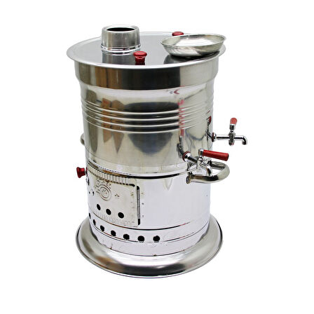 PİKNİK SEMAVERİ 10LT ÇİFT MUSLUK KUTULU (5224)