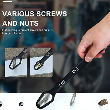 Universal Anahtarı Çift kafalı  Çok Fonksiyonlu 6-22mm (5224)