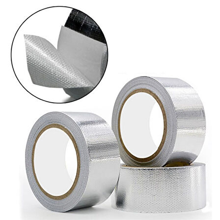 2 Mt Yüksek Sıcaklık Dayanan Su Geçirmez Çatı Duvar Çatlak Onarıcı Yapışkan Bant Folyo 5 Cm (5224)