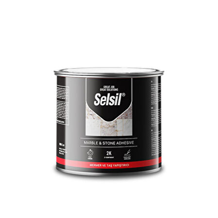 SELSİL MERMER - TAŞ TENEKE SERAMİK YAPIŞTIRICI 250GR (5224)