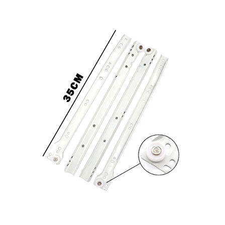 35CM 1 TAKIM ÇEKMECE RAYI (5224)