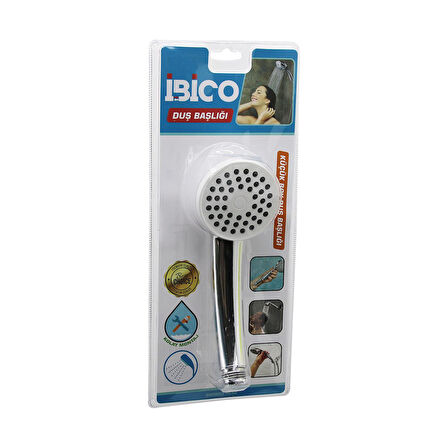 KÜÇÜK BOY YUVARLAK - BOMBELİ=6.7CM DUŞ BAŞLIK VAKUMLU KROM GÖVDE - BEYAZ ZEMİN - SİYAH İĞNE SAP:11.5CM (5224)