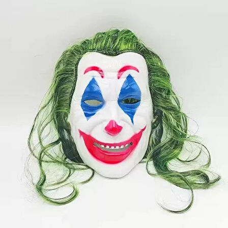 Joaquin Phoenix Joker Maskesi Yeşil Saçlı (5224)