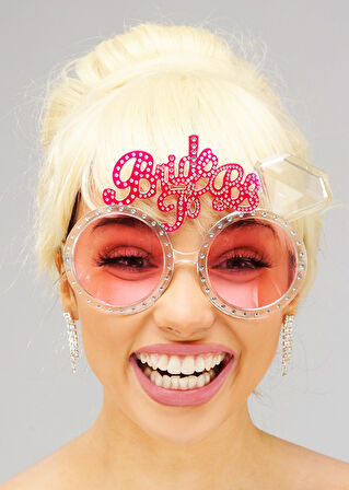 Bride To Be Bekarlığa Veda Partisi Gözlüğü Pembe Renk (5224)