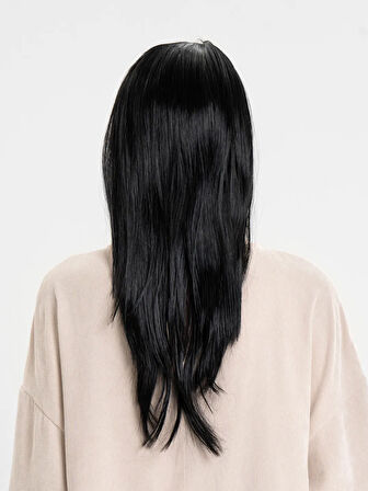 Siyah Renk Uzun Parti Peruğu (5224) AZ-52249054670