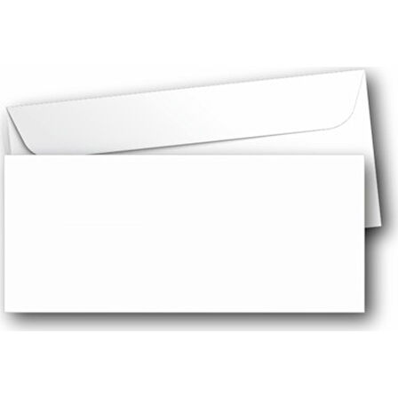DÜZ PENCERESİZ DİPLOMAT ZARF 90GR.105X240MM 500LÜ (5224)