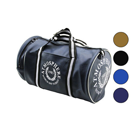 SİLİNDİR ÇANTA TEK FERMUARLI  TEK YAN CEPLİ  ÇAP: 26CM - UZUNLUK: 47CM (5224)