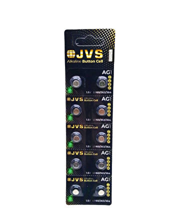JVS AG1 1.5V LR60 SAAT PİLİ 10LU KART (5224)