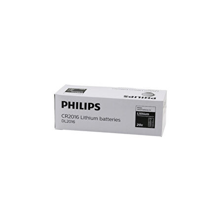 PHILIPS LİTHİUM CR-2016 PARA PİLİ  3V   5Lİ KART (5224)
