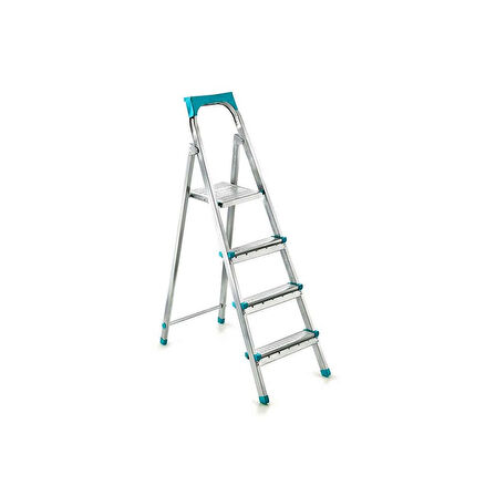 3+1BASAMAKLI METAL MERDİVEN Y: 82CM - 120KG.TAŞIMA KAPASİTESİ (5224)