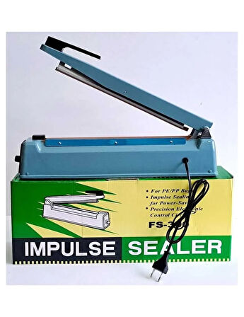 30Cm Metal Gövde Poşet Ağzı Yapıştırma Kapatma Makinası FS-300 (5224)
