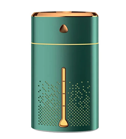 1000 ML Ultrasonik Hava Nemlendirici Işıklı Buhar Makinesi Ve Aroma Difüzörü (5224)