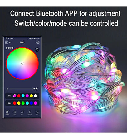 10 Metre, Led Şerit, Usb Bağlantılı, Kumandalı, Ambiyans Işığı SDR-LED-109 (5224)