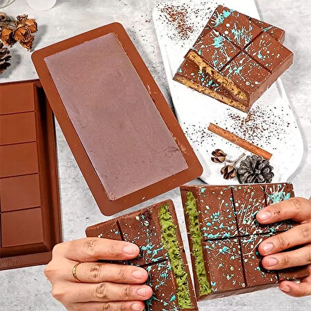 Dubai Çikolatası Kalıbı Çikolata Kalıbı Bpa Free (5224)