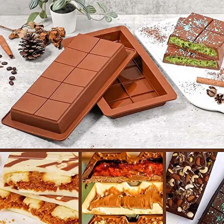 Dubai Çikolatası Kalıbı Çikolata Kalıbı Bpa Free (5224)