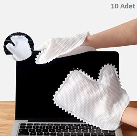 Çok Amaçlı Temizlik Eldiveni Toz Alma Bezi 10 Adet (5224) AZ-522489GocMC-741