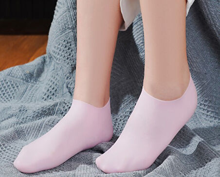 Silikon Nemlendirici Çorap Ayak Bakım Çorabı (5224) AZ-522489Goc002
