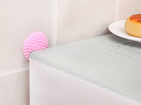 Çok Amaçlı Silikon Kapı Duvar Koruyucu Tampon 4lü Paket (5224) AZ-522489Goc078