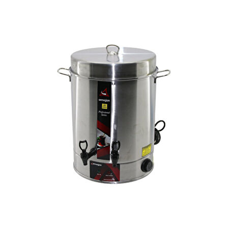 ARMAĞAN 250 BARDAK ÇAY OTOMATI ELEKTRİKLİ SEMAVER ÇAY MAKİNESİ ÇİFT MUSLUK 2500W (5224) AZ-5224Gok112041