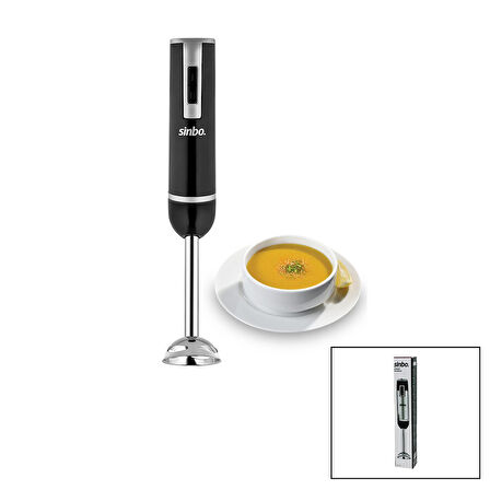 ÇELİK UÇLU ÇUBUK BLENDER 300W DC MOTOR= 2 KADEME HIZ AYRILIR GÖVDE ERGONOMİK TASARIM SHB-3180 (5224)