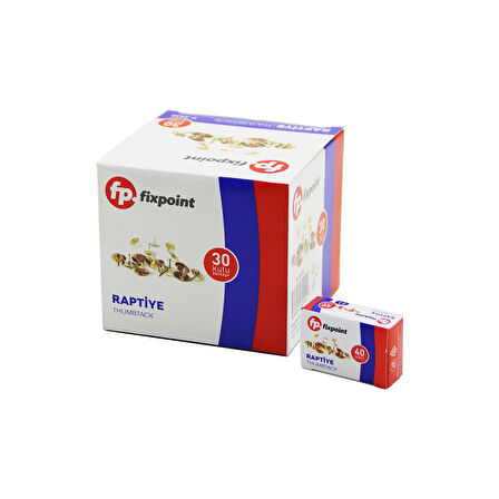 1200 ADET METAL RAPTİYE = 40PCS X 30 (5224)