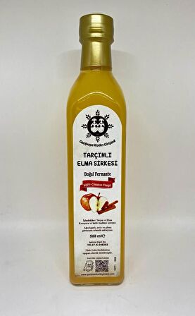 Tarçınlı Elma Sirkesi 500ml.