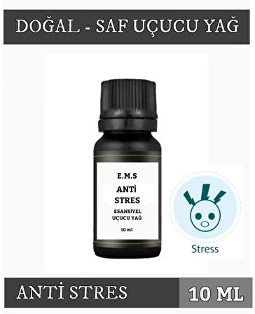 ANTİ STRES Uçucu Yağ Buhurdanlık Esansı Oda Kokusu DİFÜZÖR Uçucu Esansiyel Yağ Buhur Yağı 10 ML.