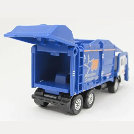 Matchbox Garbage King XL Working Rigs 9/16 [Blue]- HVV12