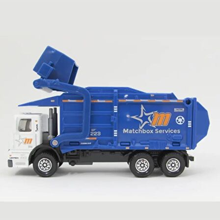 Matchbox Garbage King XL Working Rigs 9/16 [Blue]- HVV12