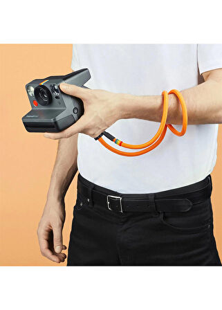 Polaroid Round Turuncu Kamera Askısı