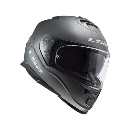 Ls2 Storm Kapalı Kask Mat Tıtanıum SMALL