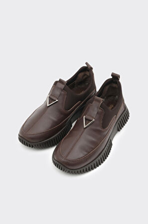 Casual Hakiki Deri Kadın Ayakkabı