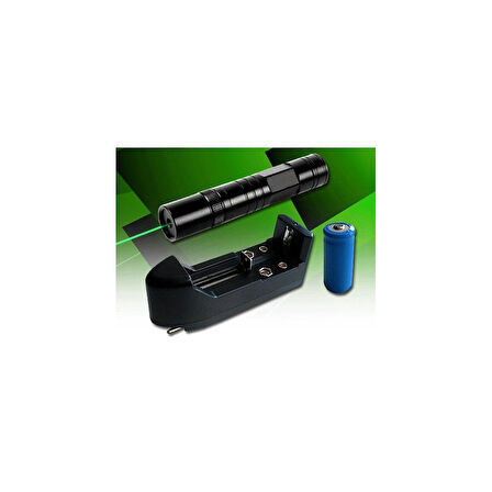 Yeşil Şarjlı Lazer Pointer 5000 (Yakar)