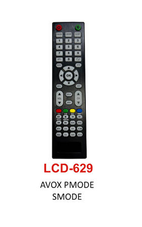 AVOX PMODE  SMODE Uyumlu Kumanda - LCD 629