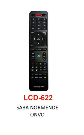 SABA NORMENDE  ONVO Uyumlu Kumanda - LCD 622