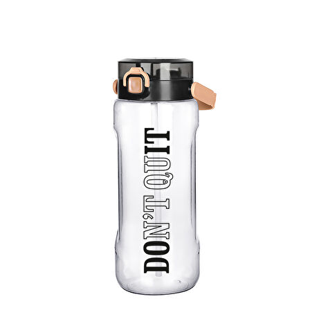 Şeffaf Matara - 2000 ml - 67,6 oz - WATERMODE Matara