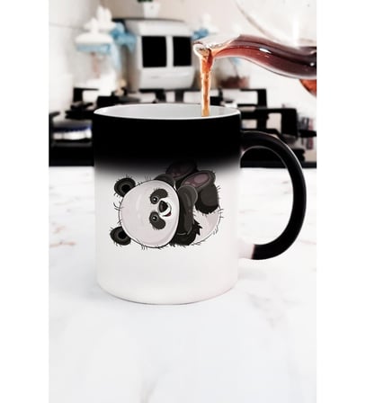 Sevimli Panda Sihirli Kupa