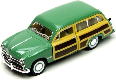 Kinsmart 1949 Ford Woody Wagon Metal Çek Bırak Araba