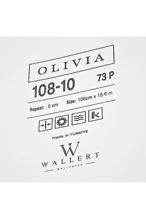 simli lüks duvar kağıdı 108-10 | wallert olivia, krem ve açık bej, kağıt taban taban + vinil kaplama - 16.5 m²