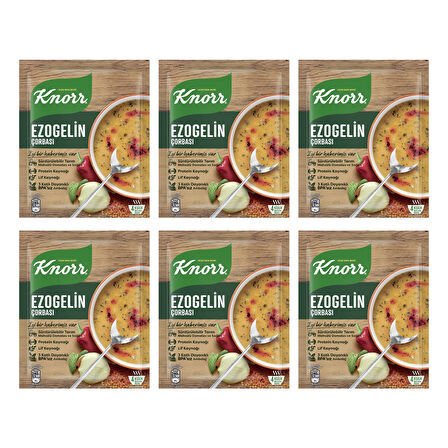 Knorr Ezo Gelin Çorbası 74 gr X 6 Adet