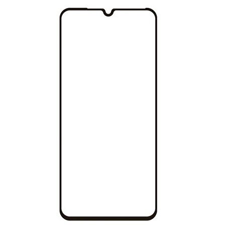 Smcase Xiaomi Mi9 Kılıf Silikon   Tam Kapatan Cam