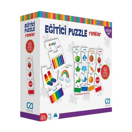 CA.5029 Eğitici Puzzle Renkler