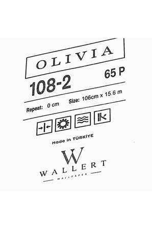 simli lüks duvar kağıdı 108-2 | wallert olivia, gri ve antrasit, kağıt taban taban + vinil kaplama - 16.5 m²