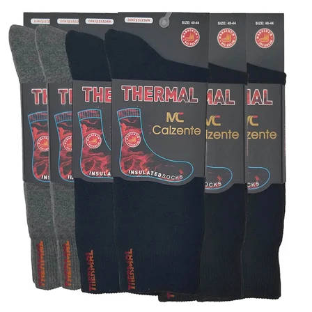 Mia Calzente 6'lı Thermal (Termal) Erkek Çorabı