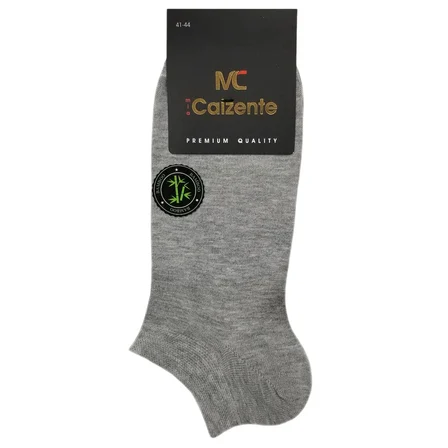 Mia Calzente 3'lü Erkek Bambu Patik Çorap