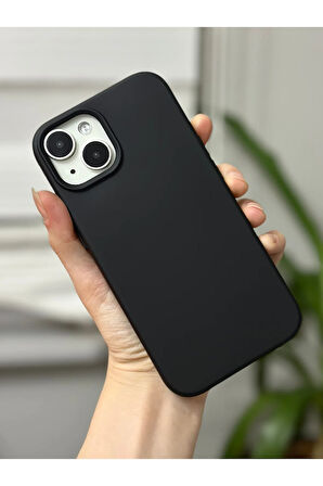 İPHONE 7 PLUS İPHONE 8 PLUS UYUMLU SİLİKON ESNEK VE İNCE KILIF SİYAH SNX