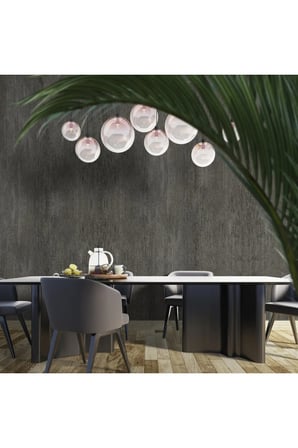 simli lüks duvar kağıdı 108-5 | wallert olivia, koyu gri ve antrasit, kağıt taban taban + vinil kaplama - 16.5 m²
